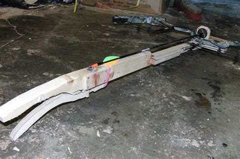 Crossbow arrows are mostly 16 to 22 in length with an average os 20. The Slingshot Channel: Project: Making a crossbow from an ...