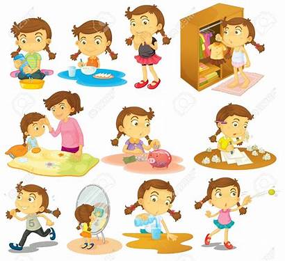 Chores Clipart Doing Chore Household Child Toys