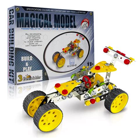 Stem Car Building Toy Kit Diy Toy For Boys And Girls Age 8 And Up 3