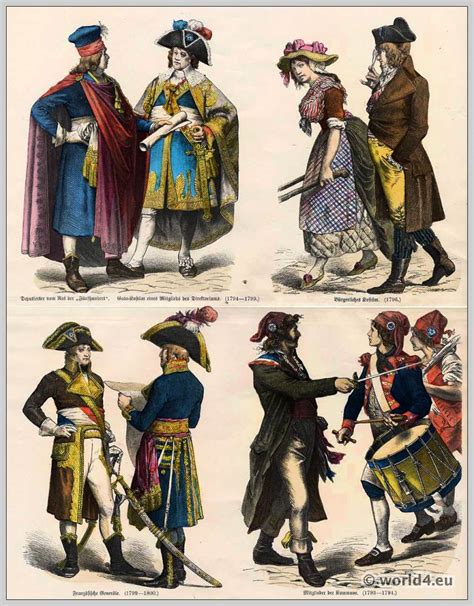 The Days Of The Directoire Costumes Under The French Revolution World4