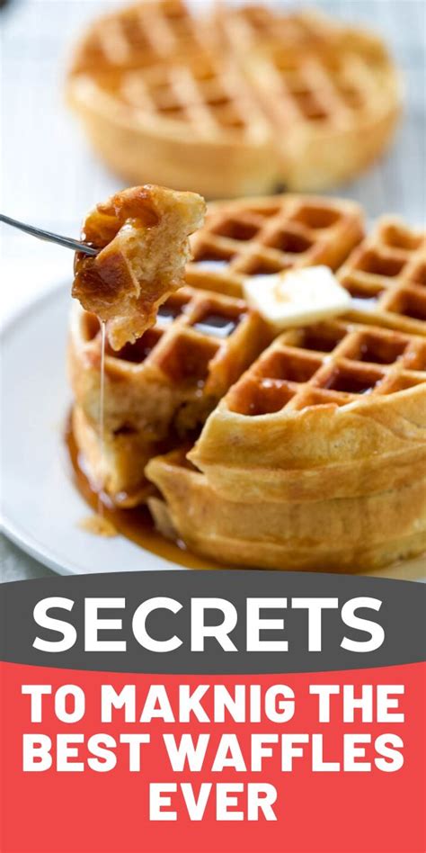 Secrets To Making The Very Best Crispy Waffles All Things Mamma