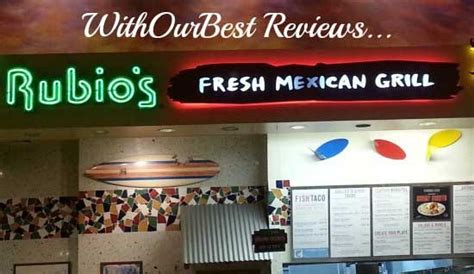 Check spelling or type a new query. Restaurant Reviews: Rubio's Fresh Mexican Grill - With Our ...