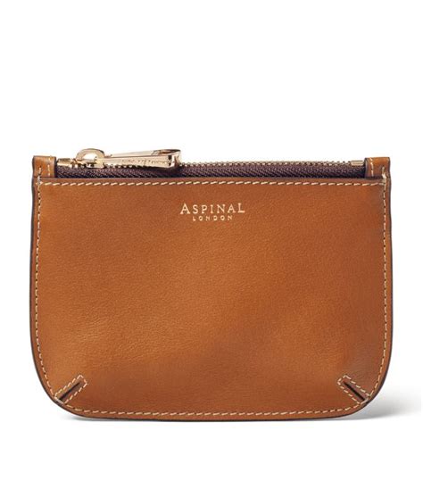 Womens Aspinal Of London Brown Small Leather Ella Pouch Harrods Uk