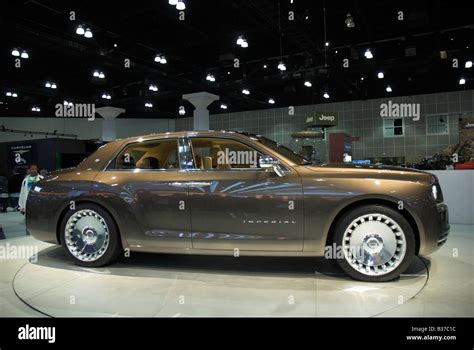 Chrysler Imperial Concept Car At The 2006 La Auto Show Stock Photo Alamy