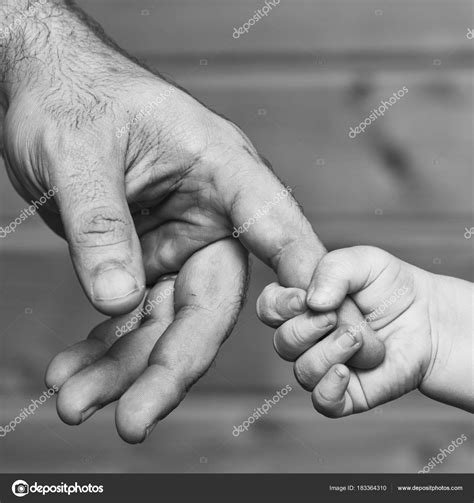 Hands Of Son And Father Stock Photo By © 183364310