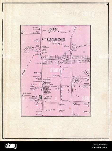 10 1873 Beers Map Of Canarsie Brooklyn New York City Geographicus