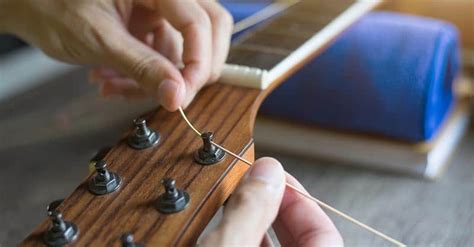 How To Restring An Acoustic Guitar Without Tools