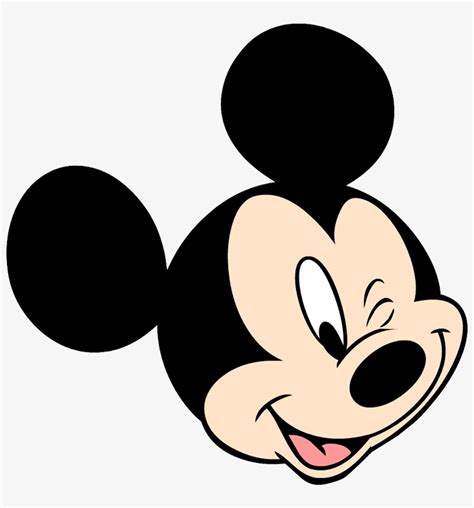 Mickey Mouse Guiñando Un Ojo En Capas Archivo De Corte Svg Etsy España