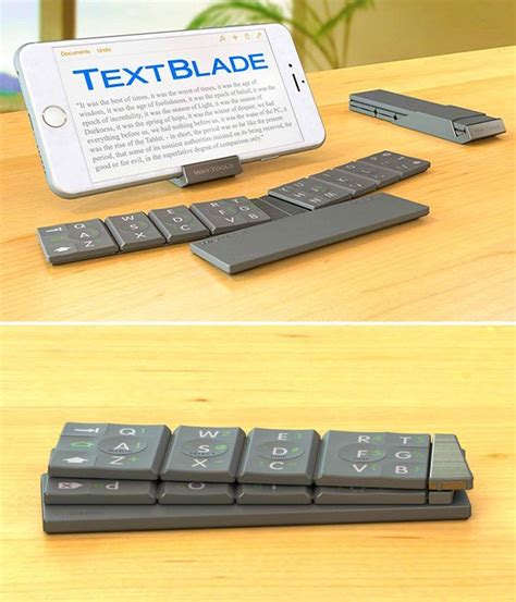 Textblade The Future Of Portable Keyboards Is Here New