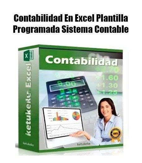 Libros Contabilidad En Excel Plantilla Programada Sistema Contable