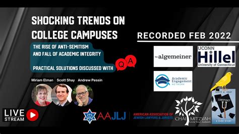 Shocking Trends On College Campuses Webinar Youtube