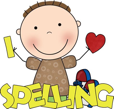 Free Clipart For Spelling Crafts And Activities For Kids Spelling