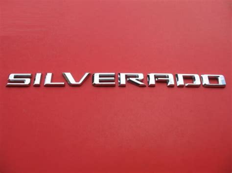 2019 2020 Chevrolet Silverado Side Door Emblem Logo Badge Sign Oem 19