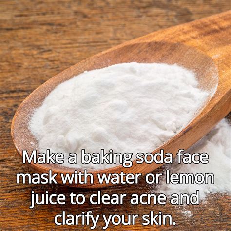 Florida Cosmetology Baking Soda Face Mask Clear Acne Skin Care Articles