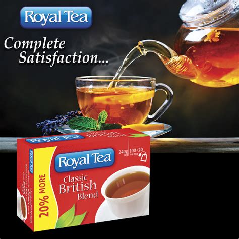 Royal Classic Tea Bags British Blend 100s Cjs Supermarket