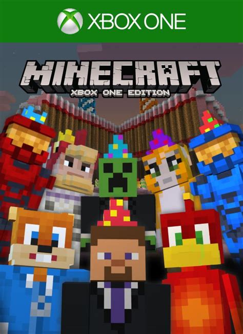 Minecraft Xbox One Edition 2nd Birthday Skin Pack For Xbox One 2015