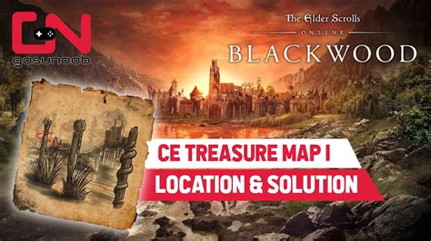 ESO Blackwood CE Treasure Map 1 Location Solution YouTube