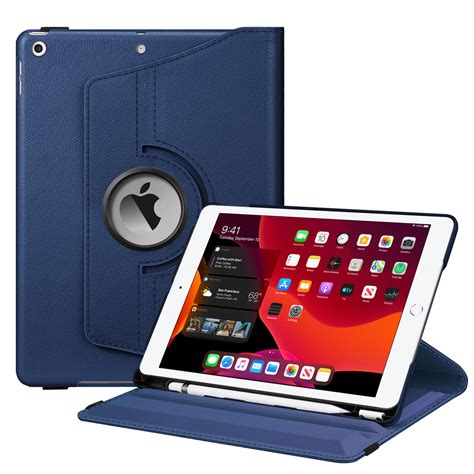 Fintie Tablet Case With Pencil Holder For Ipad 102 Inch Ipad 7th