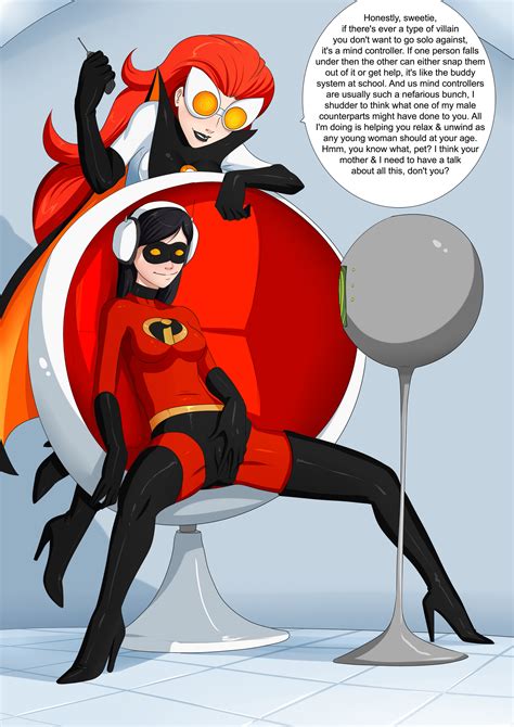The Incredibles Mother And Daughter Relations With