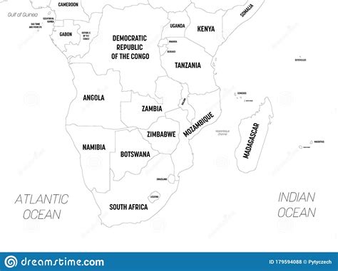 Africa Ocean Map / Africa Physical Map Travel Political Map Africa Map Africa Continent : 5 ...