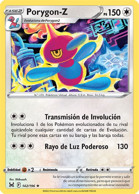 Porygon Z Origen Perdido Tcg Wikidex La Enciclopedia Pokémon