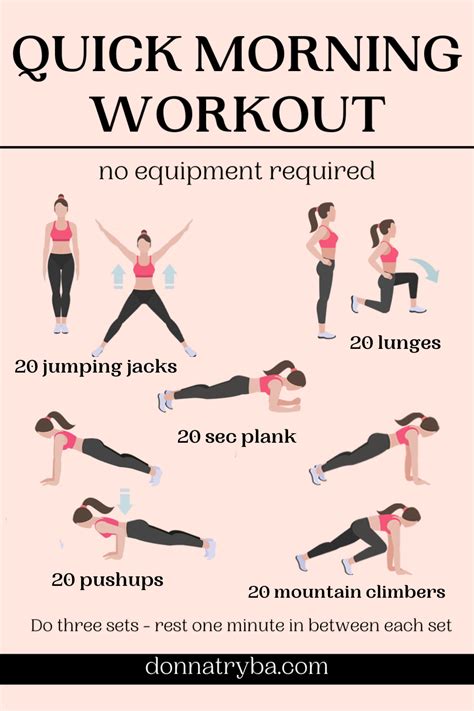 5 Simple Workout Routines You Can Do Anywhere Donna Tryba