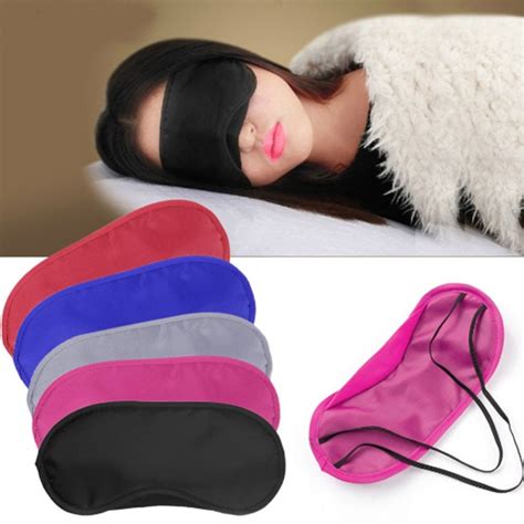 10pcs Eye Mask Sleeping Eye Cover Blindfold Soft Potable Eyeshade Cpap Mask Travelling Sleep Aid