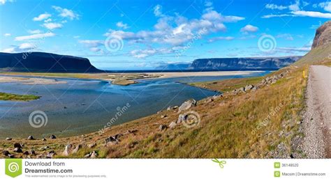 Mountain Landscape On Iceland Stock Photo Image Of Mountain Field