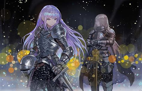 3840x2160px Free Download Hd Wallpaper Anime Anime Girls Armor