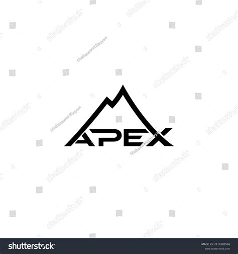 Apex Mountain Creative Logo Concept Stock Vector Royalty Free 2114288546