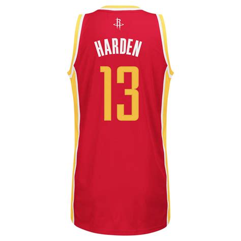 Adidas Mens Houston Rockets James Harden Jersey In Red For Men Red Gold Lyst
