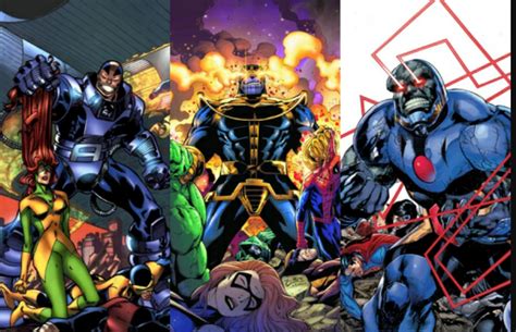 Thanos Darkseid And Apocalypse Vs The World Battles Comic Vine
