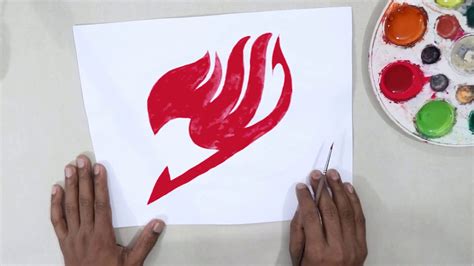 How To Draw The Fairy Tail Logo Fairy Tail Youtube