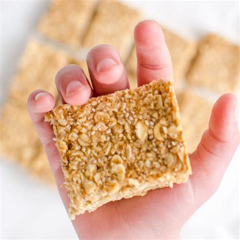 Great for diabetics or sugar sensitive peeps. Healthy Apple Oat Bars | Recipe | Low sugar snacks, Oat ...
