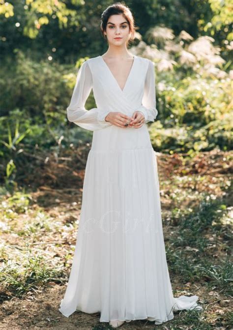 Entdecke brautkleider für den schönsten tag im leben! Hochzeitskleid Schlicht Standesamt - Hochzeit-Trauung-Party