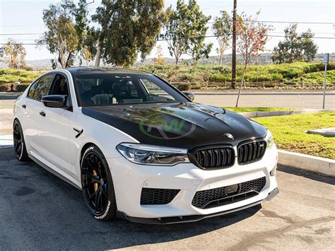 It is considered an iconic vehicle in the sports sedan category. BMW F90 M5 Man Style Carbon Fiber Front Lip