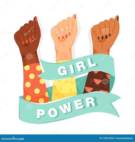 Feminism Girl Power International Women S Day Concept Women