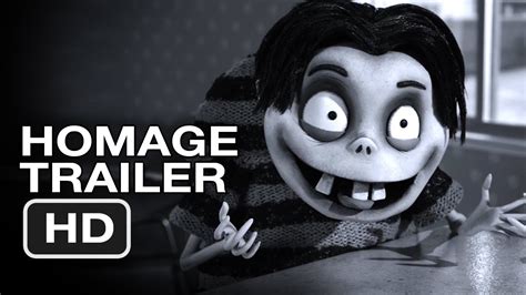 Frankenweenie Homage Trailer 2012 Tim Burton Animated Movie Hd Youtube