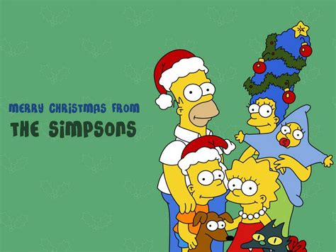 The Simpsons Christmas Wallpapers Top Free The Simpsons Christmas