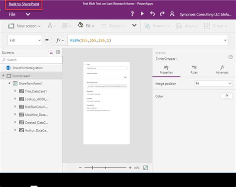 SharePoint List Forms with PowerApps Now Available in First Release