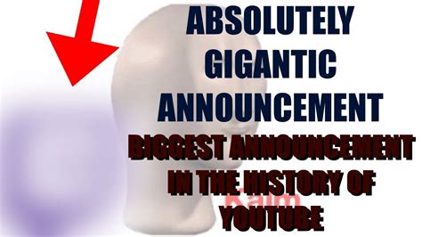 Huge Gigantic Major Announcement Youtube