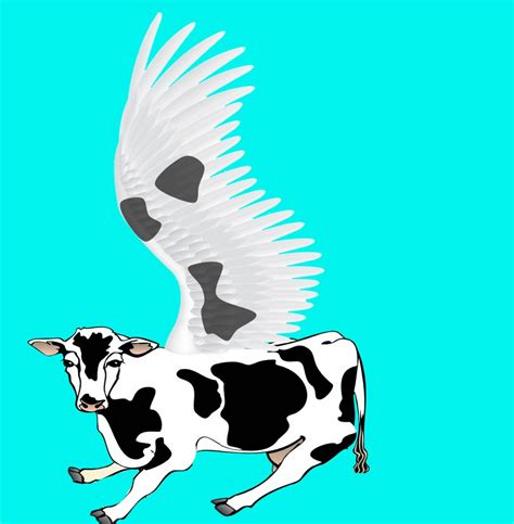 Flying Cow On Make A 