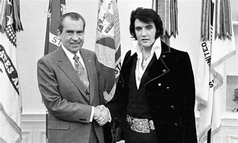 Elvis And Nixon Reagan And Jacko Jagger And Blair When Pop Stars
