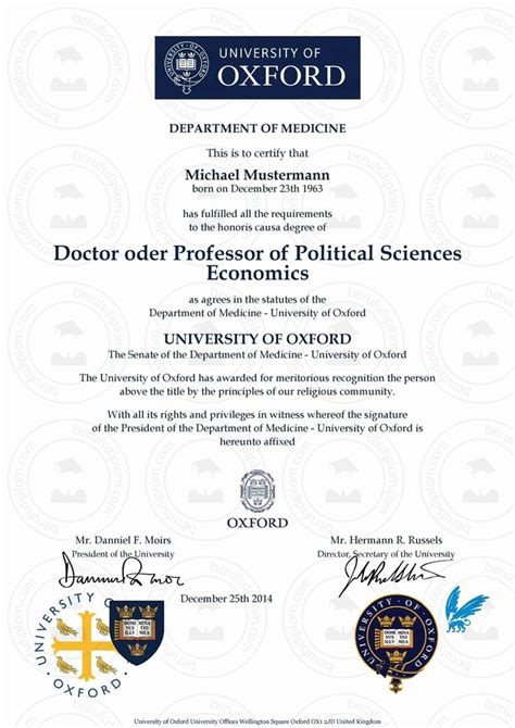Honorary doctorate, no matter how you refer to it, is a greater example of honouring a notable person for an outstanding contribution to a society. Honorary Doctorate Certificate Template | CertificateTemplateFree.com