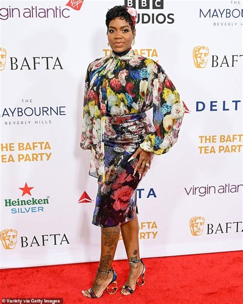 Fantasia Barrino Turns Heads In Stunning Floral Print Dress At The