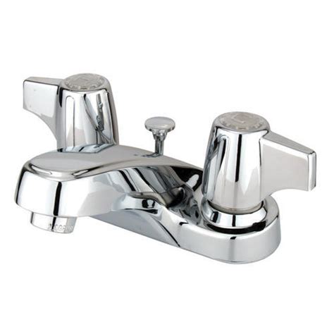 Delta 2538 rbtp dst veian bronze lahara centerset bathroom faucet with pop up drain embly includes lifetime warranty faucetdirect. Kingston Brass Americana Two-Handle 4" Centerset Bathroom ...
