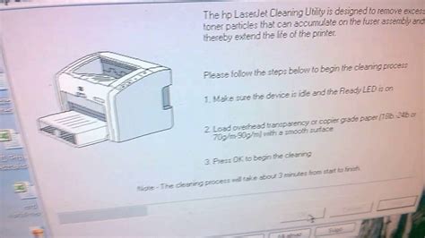To install the hp laserjet 1022 printer driver, download the version of the driver that corresponds to your operating system by clicking on the appropriate link above. HP 1022 Laser Printer Cleaning - YouTube
