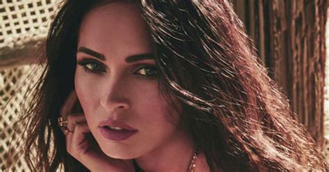 Megan Fox Laid Bare In See Through Lingerie Spectacular Daily Star