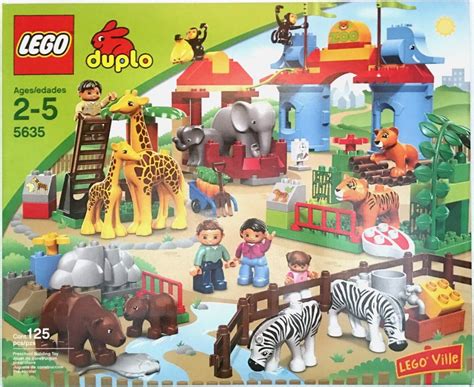 Lego Duplo Ville 5635 Zoo Set Deluxe Amazonde Spielzeug