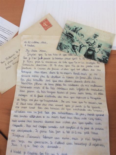 Lettre De Poilus Bataille De Verdun - Lettres de Poilus à Verdun en 1916 vues par des 3eme - Collège Saint